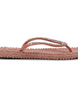 Slippers met glitter CHEERFUL03G | Misty Rose | Flip Flop | Ilse Jacobsen
