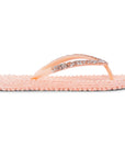 Slippers met glitter CHEERFUL03G | Soft Coral | Flip Flop | Ilse Jacobsen