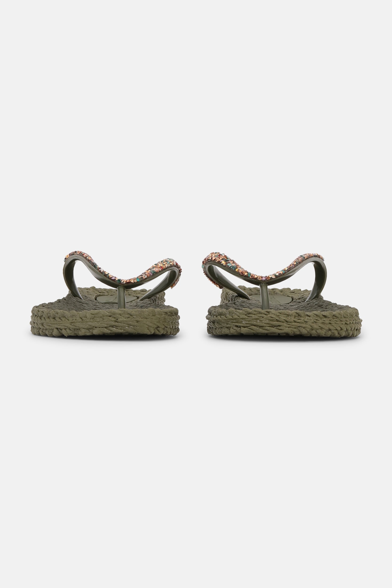 Slippers met strassteentjes CHEERFUL03M | Army | Shoes | Ilse Jacobsen
