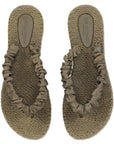 Slippers met satijnen band CHEERFUL06 - 234 Cub Brown | Cub Brown | Flip Flop | Ilse Jacobsen
