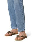 Slippers met satijnen band CHEERFUL06 - 234 Cub Brown | Cub Brown | Flip Flop | Ilse Jacobsen