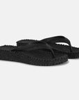 Slippers met lichte plateauzool CHEERFUL13 - 001 Black | Black | Flip Flop | Ilse Jacobsen