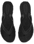 Slippers met lichte plateauzool CHEERFUL13 - 001 Black | Black | Flip Flop | Ilse Jacobsen