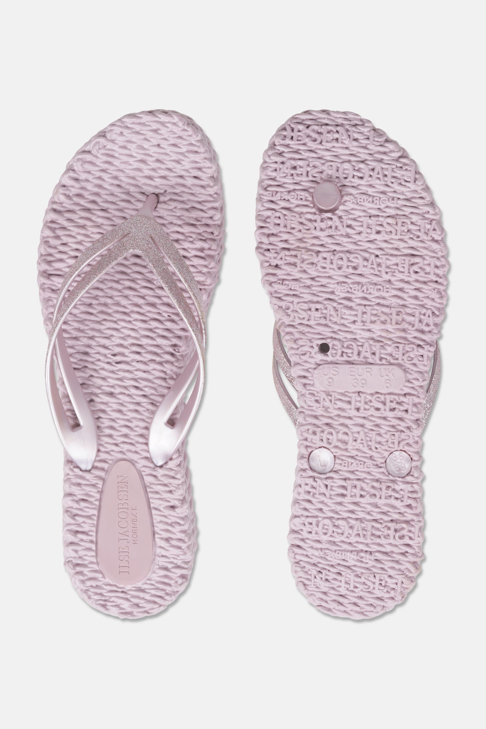Slippers met lichte plateauzool CHEERFUL13 | Mauv Shadows | Flip Flop | Ilse Jacobsen
