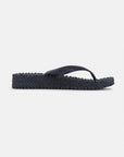 Slippers met lichte plateauzool CHEERFUL13 | Indigo | Flip Flop | Ilse Jacobsen