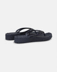Slippers met lichte plateauzool CHEERFUL13 | Indigo | Flip Flop | Ilse Jacobsen