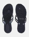 Slippers met lichte plateauzool CHEERFUL13 | Indigo | Flip Flop | Ilse Jacobsen