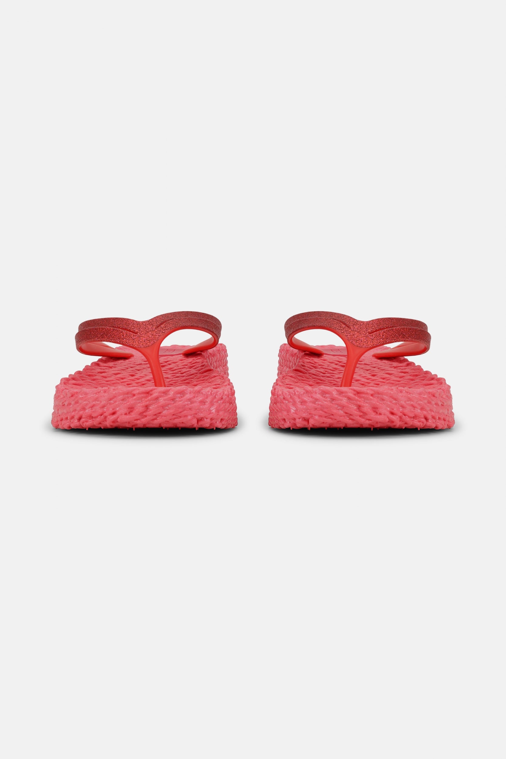 Slippers met lichte plateauzool CHEERFUL13 | Raspberry | Flip Flop | Ilse Jacobsen