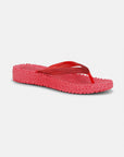 Slippers met lichte plateauzool CHEERFUL13 | Raspberry | Flip Flop | Ilse Jacobsen