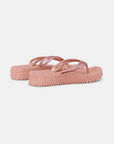 Slippers met lichte plateauzool CHEERFUL13 | Misty Rose | Flip Flop | Ilse Jacobsen