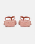 Slippers met lichte plateauzool CHEERFUL13 | Misty Rose | Flip Flop | Ilse Jacobsen