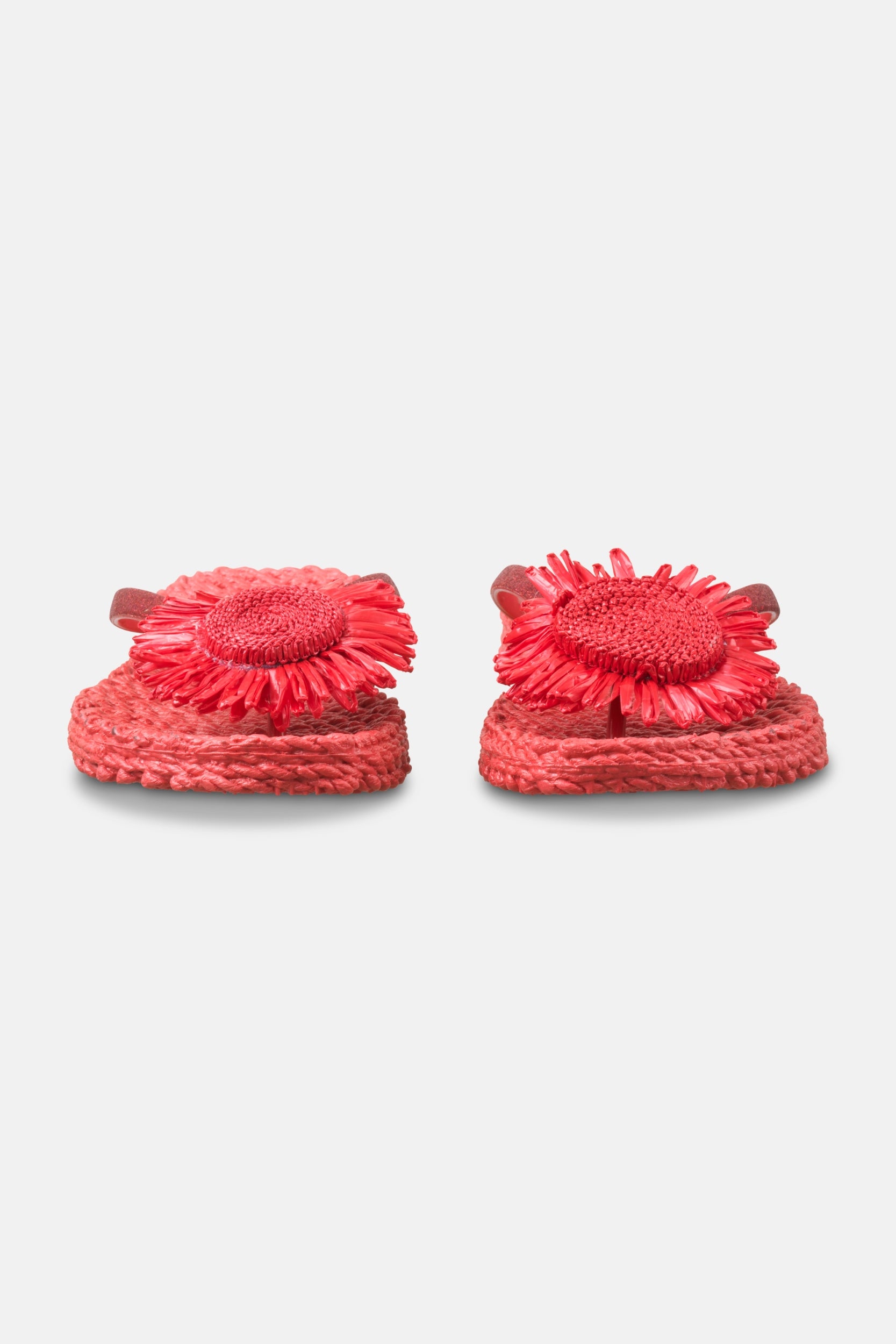 Slipper met bloem CHEERFUL16F | Baked Apple | Flip Flop | Ilse Jacobsen