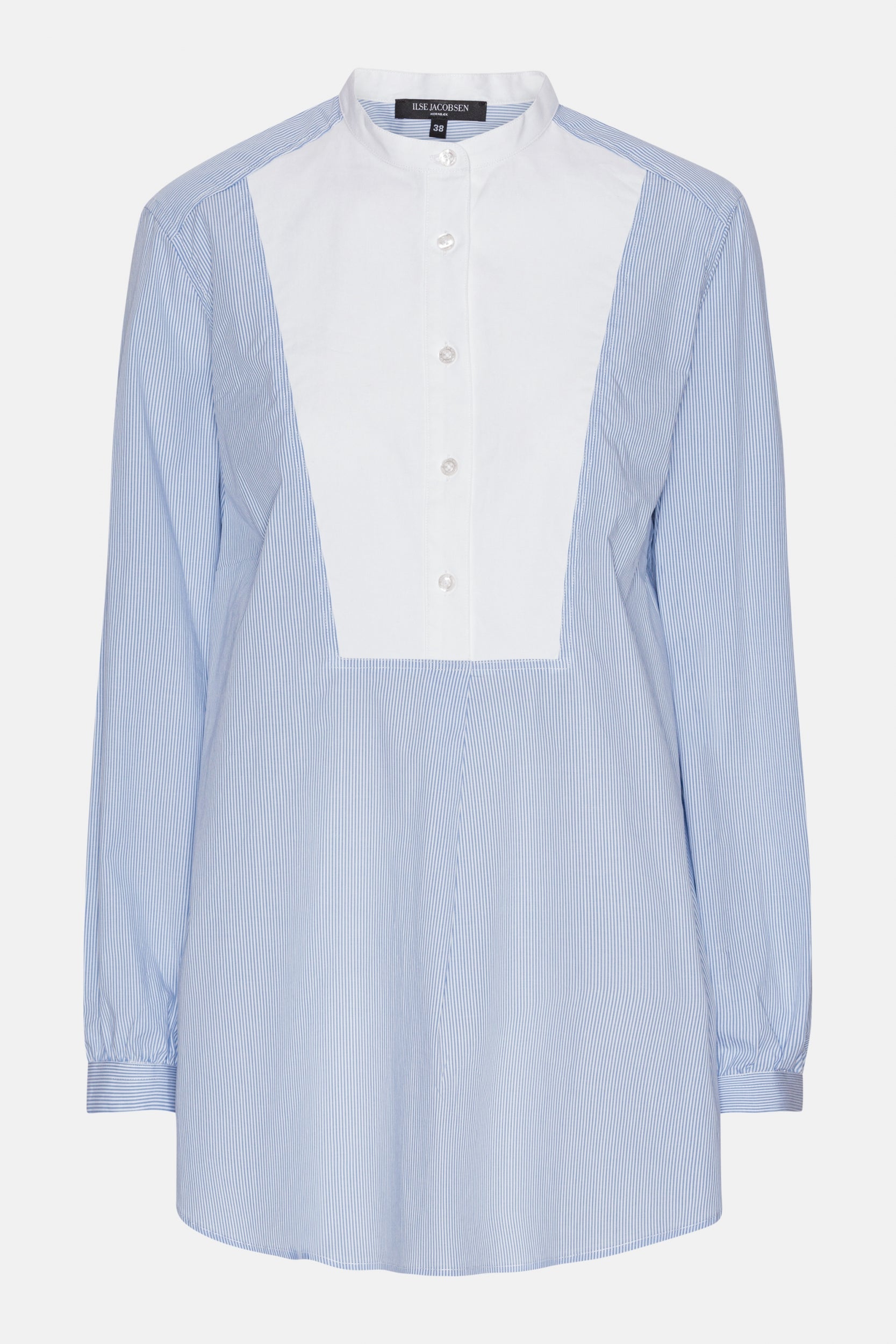 Bohemian Gestreepte Blouse CRISSAPA02ST | Heather | Shirt | Ilse Jacobsen