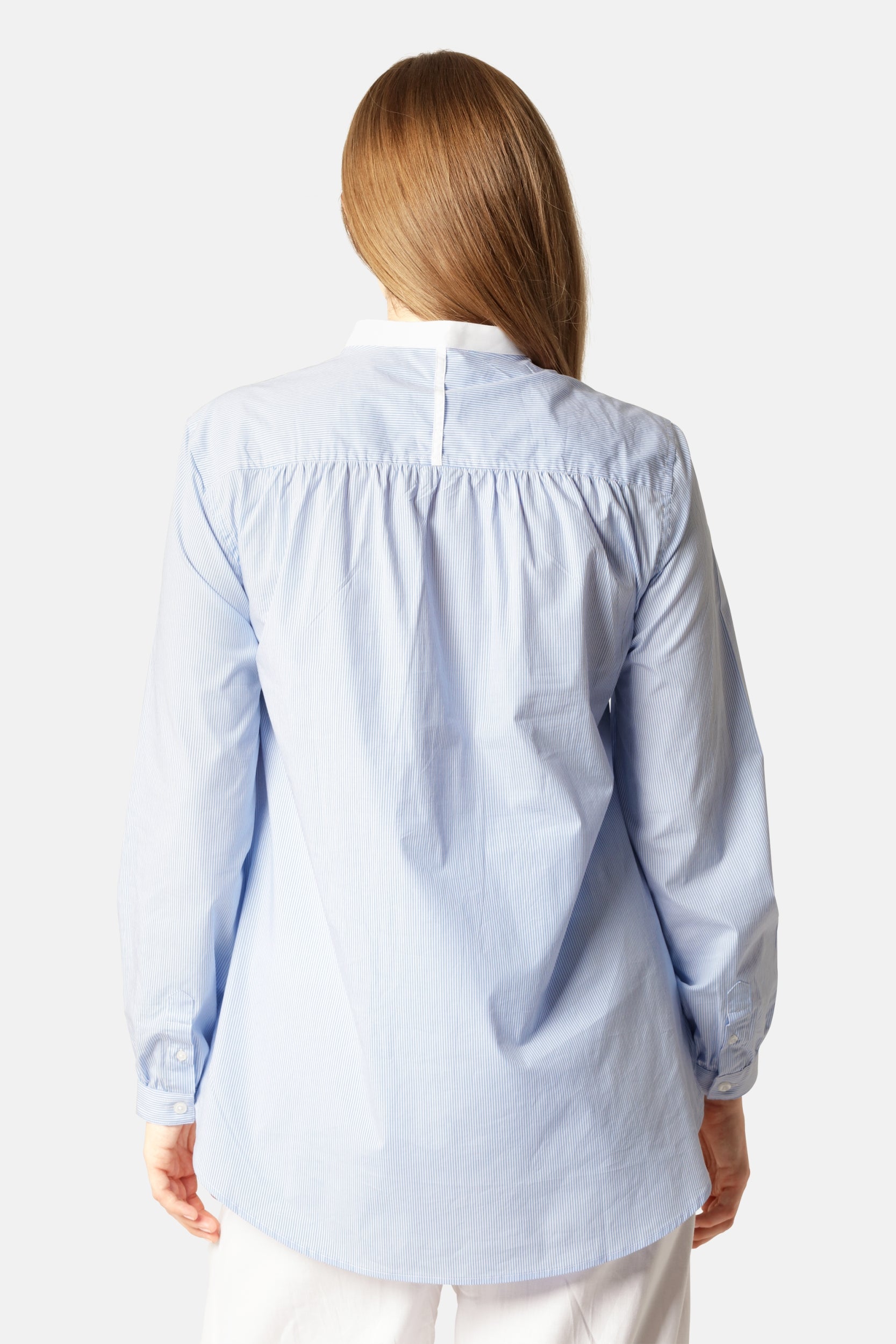 Bohemian Gestreepte Blouse CRISSAPA02ST | Heather | Shirt | Ilse Jacobsen