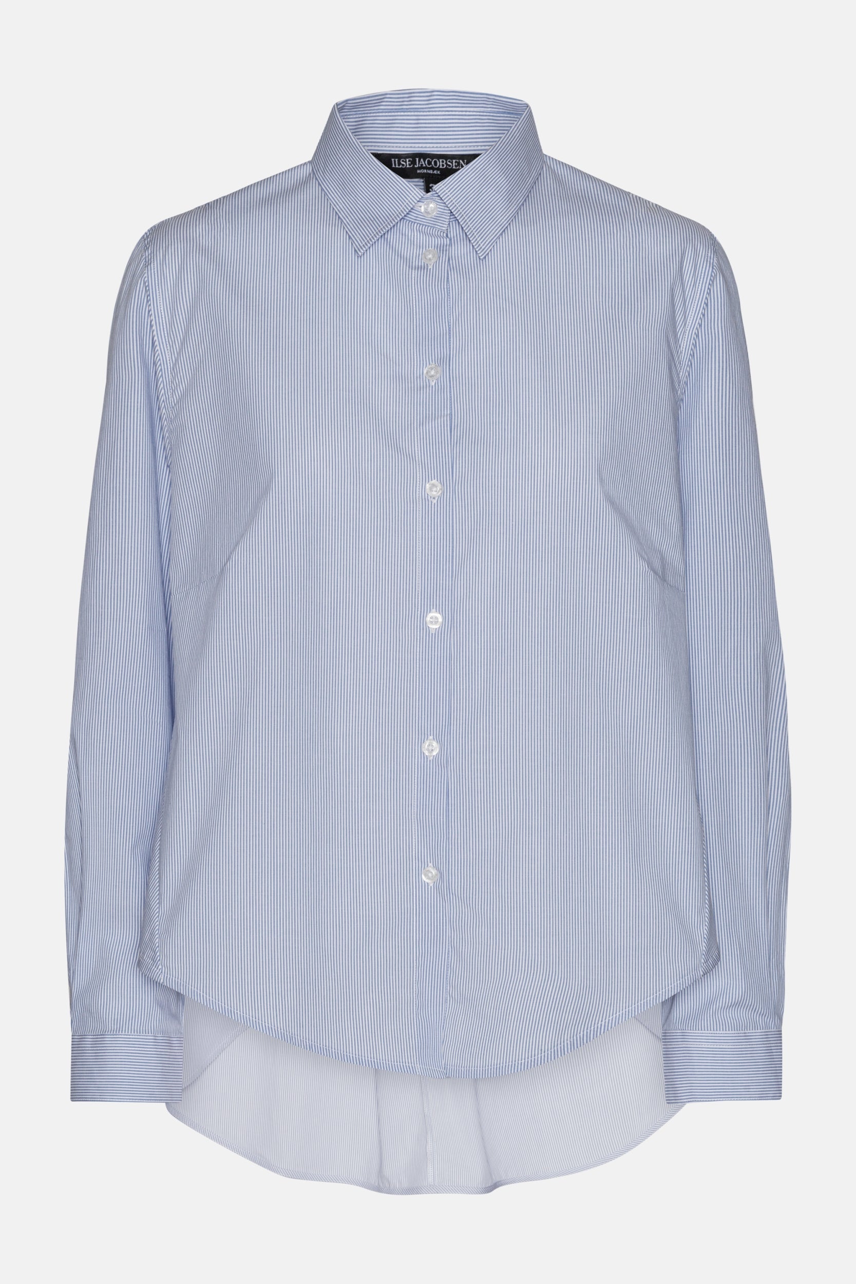 Klassiek Gestreepte Flowy Blouse CRISSAPA03ST | Heather | Shirt | Ilse Jacobsen