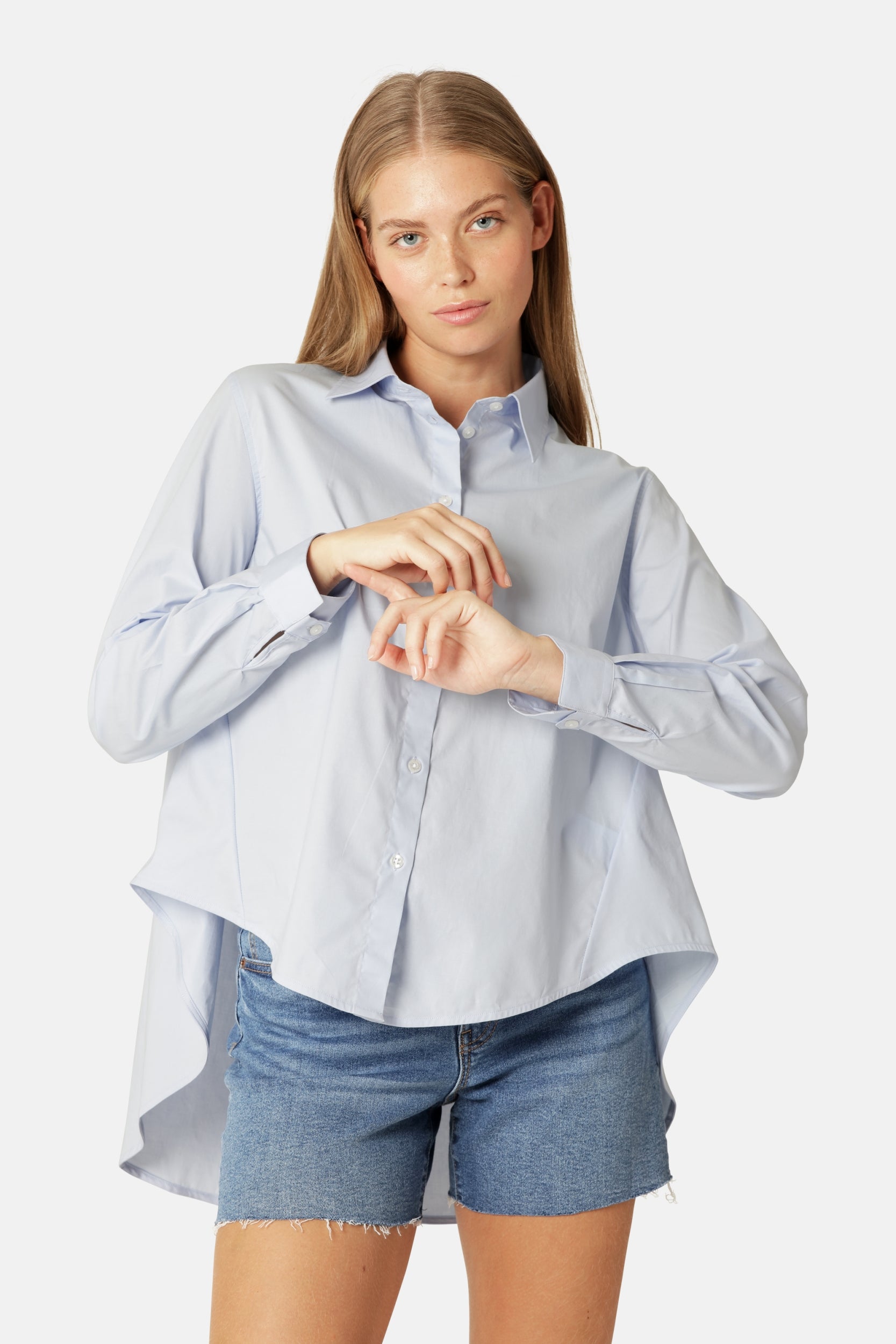 Klassiek Flowy Blouse CRISSAPA03 | Heather | Shirt | Ilse Jacobsen