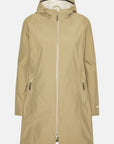 Softshell Regenjas DAYBREAK01B - 105 Greige | Greige | Coat | Ilse Jacobsen