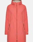 Softshell Regenjas DAYBREAK01B - 391 Spiced Coral | Spiced Coral | Coat | Ilse Jacobsen
