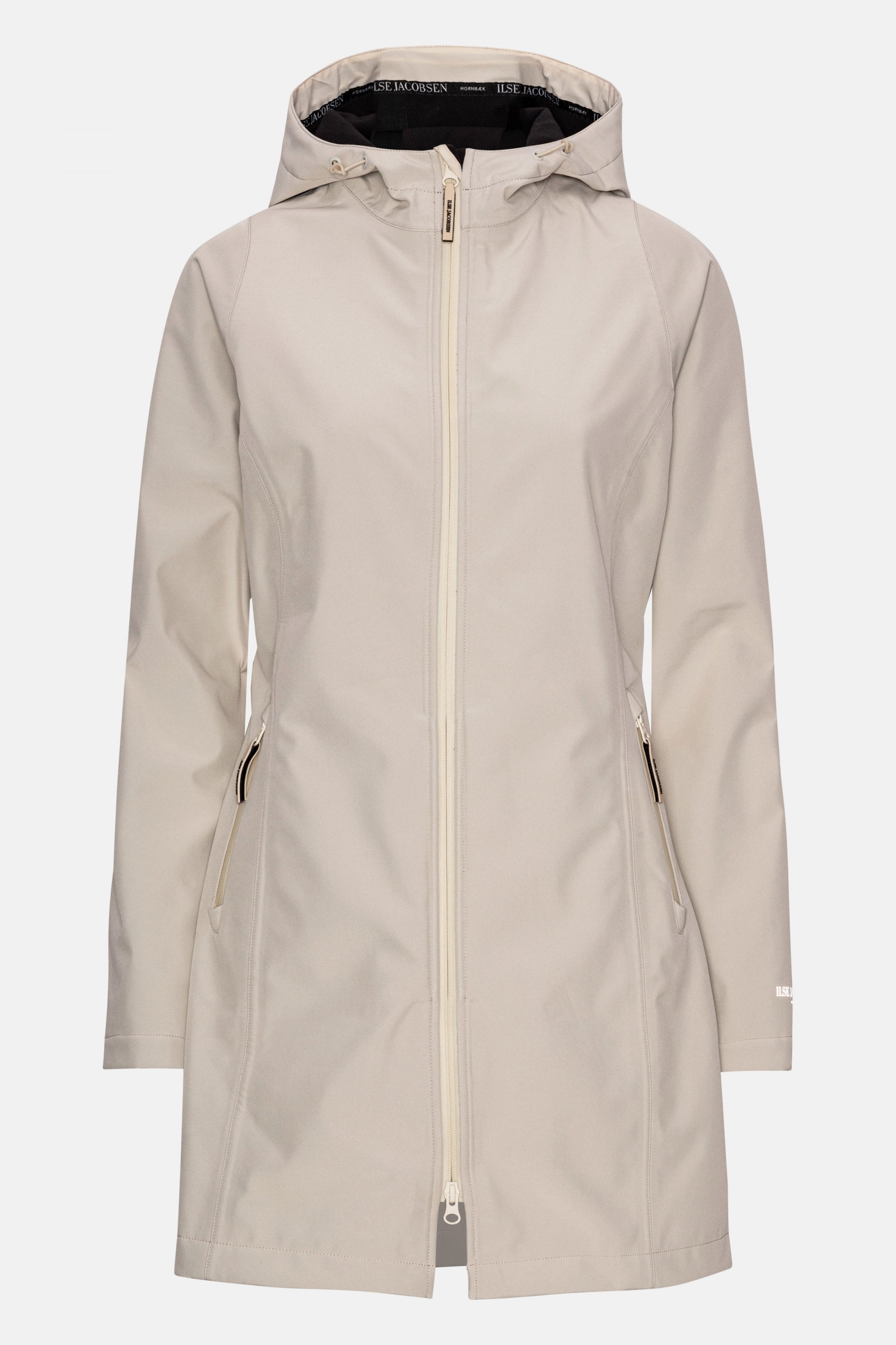 Softshell Regenjas DAYBREAK01 | Bleached Sand | Raincoat | Ilse Jacobsen