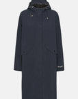 Lange Softshell Regenjas DAYBREAK03 | Dark Indigo | Raincoat | Ilse Jacobsen