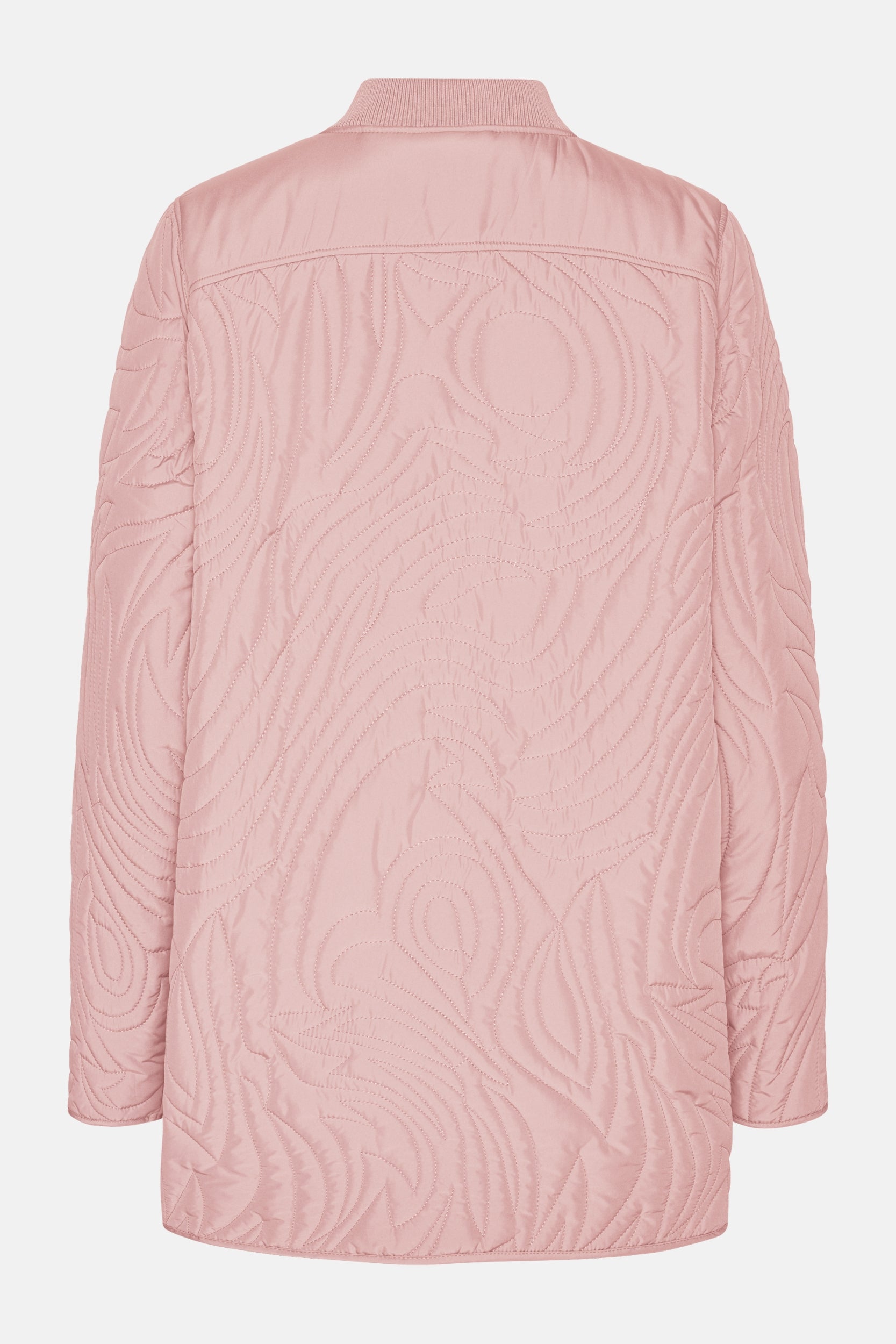 Kort Gewatteerd Jack met Ribboord DUNE02 | Peachskin | Jacket | Ilse Jacobsen