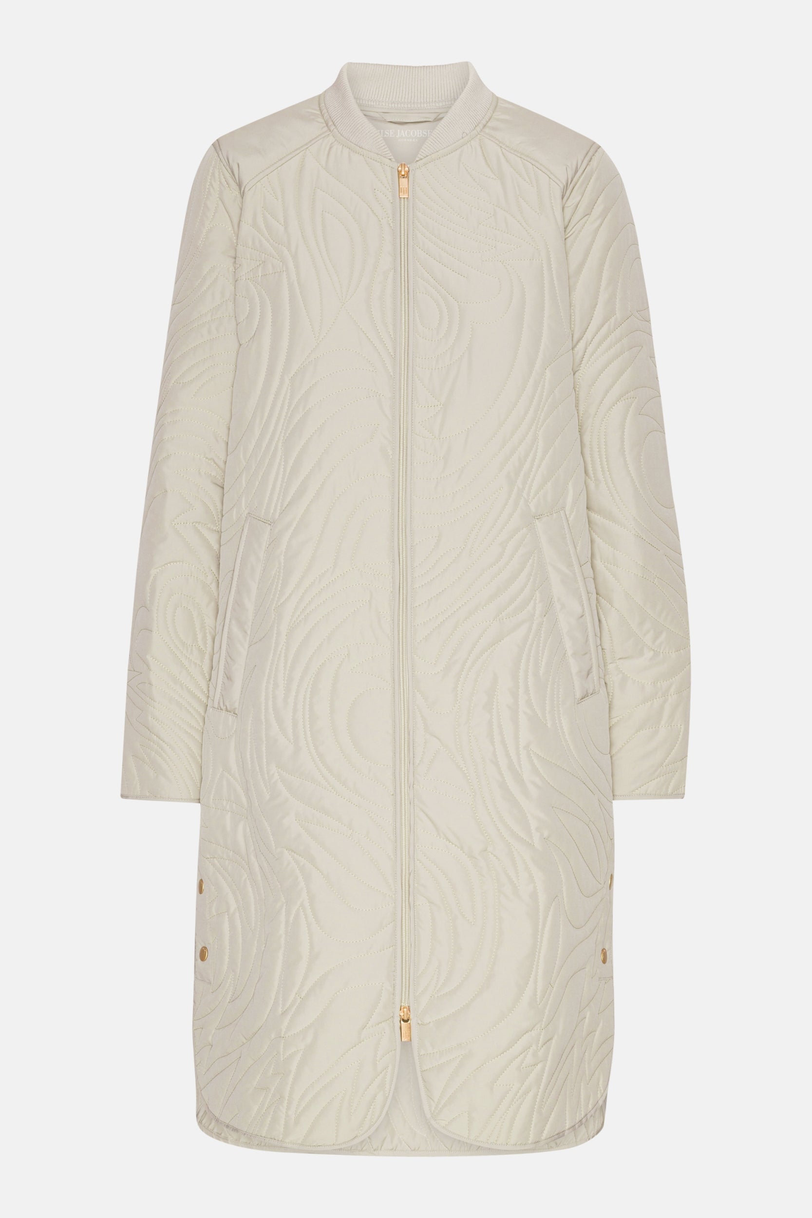 Lang Gewatteerd Jack DUNE06 | Kit | Coat | Ilse Jacobsen