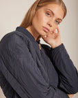 Gewatteerd Jack DUNE06 | Dark Indigo | Coat | Ilse Jacobsen