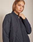 Gewatteerd Jack DUNE06 | Dark Indigo | Coat | Ilse Jacobsen