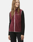 Fleece Bodywarmer FLEECEWIND01 - 307 Maroon Banner | Maroon Banner | Vest | Ilse Jacobsen