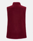 Fleece Bodywarmer FLEECEWIND01 - 307 Maroon Banner | Maroon Banner | Vest | Ilse Jacobsen