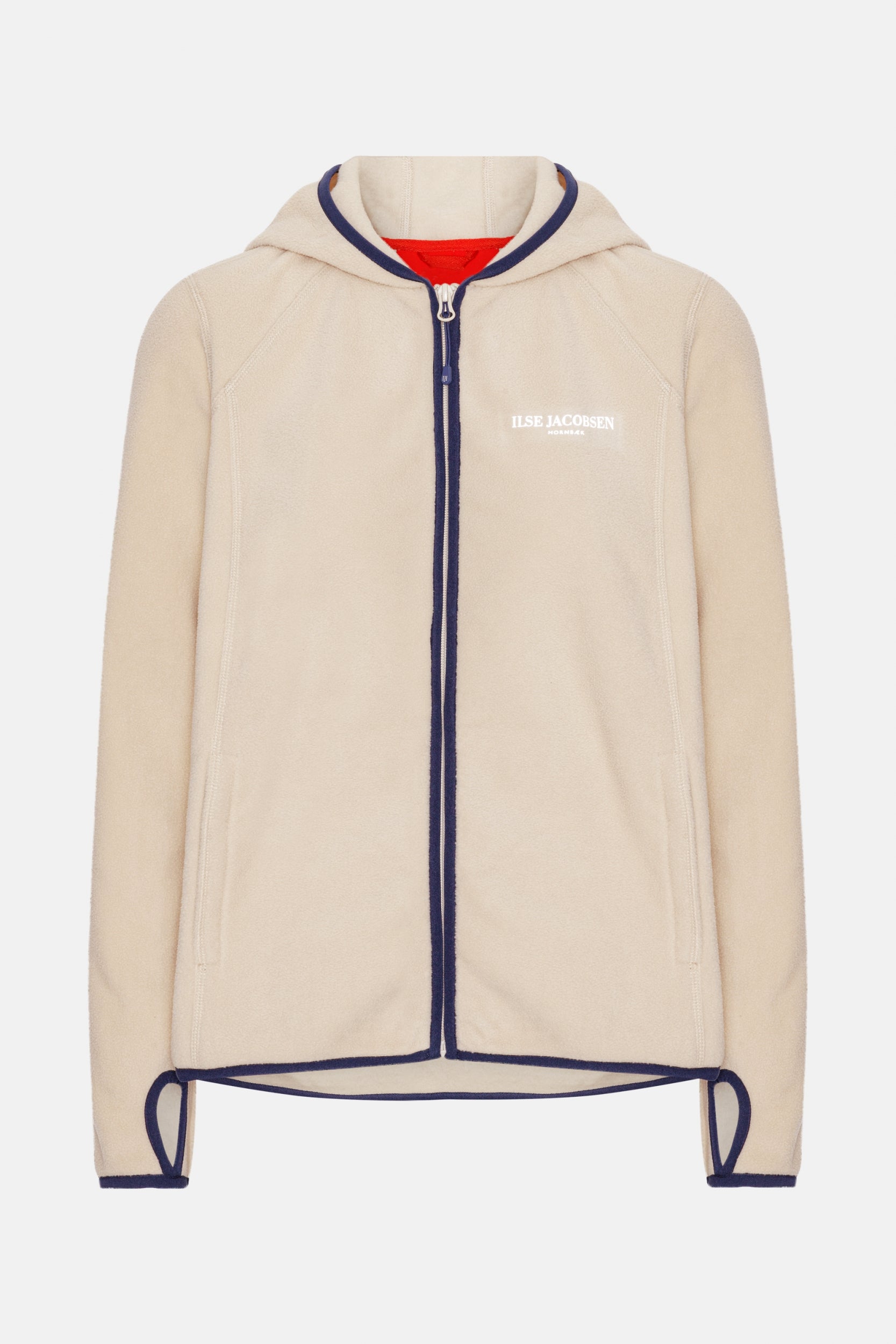 Fleece Vest FLEECEWIND03 | Light Sand | Jacket | Ilse Jacobsen