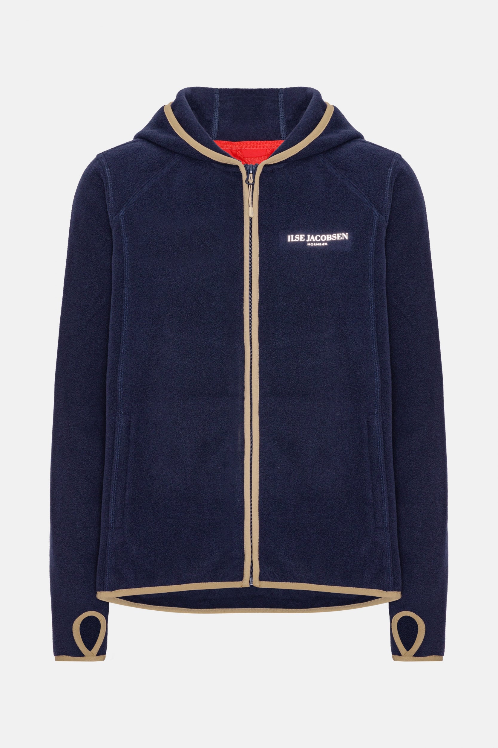 Fleece Vest FLEECEWIND03 | Navy | Jacket | Ilse Jacobsen