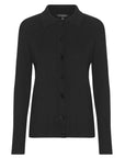Gebreid vest GWEN4099 - 001 Black | Black | Cardigan | Ilse Jacobsen