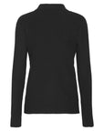 Gebreid vest GWEN4099 - 001 Black | Black | Cardigan | Ilse Jacobsen