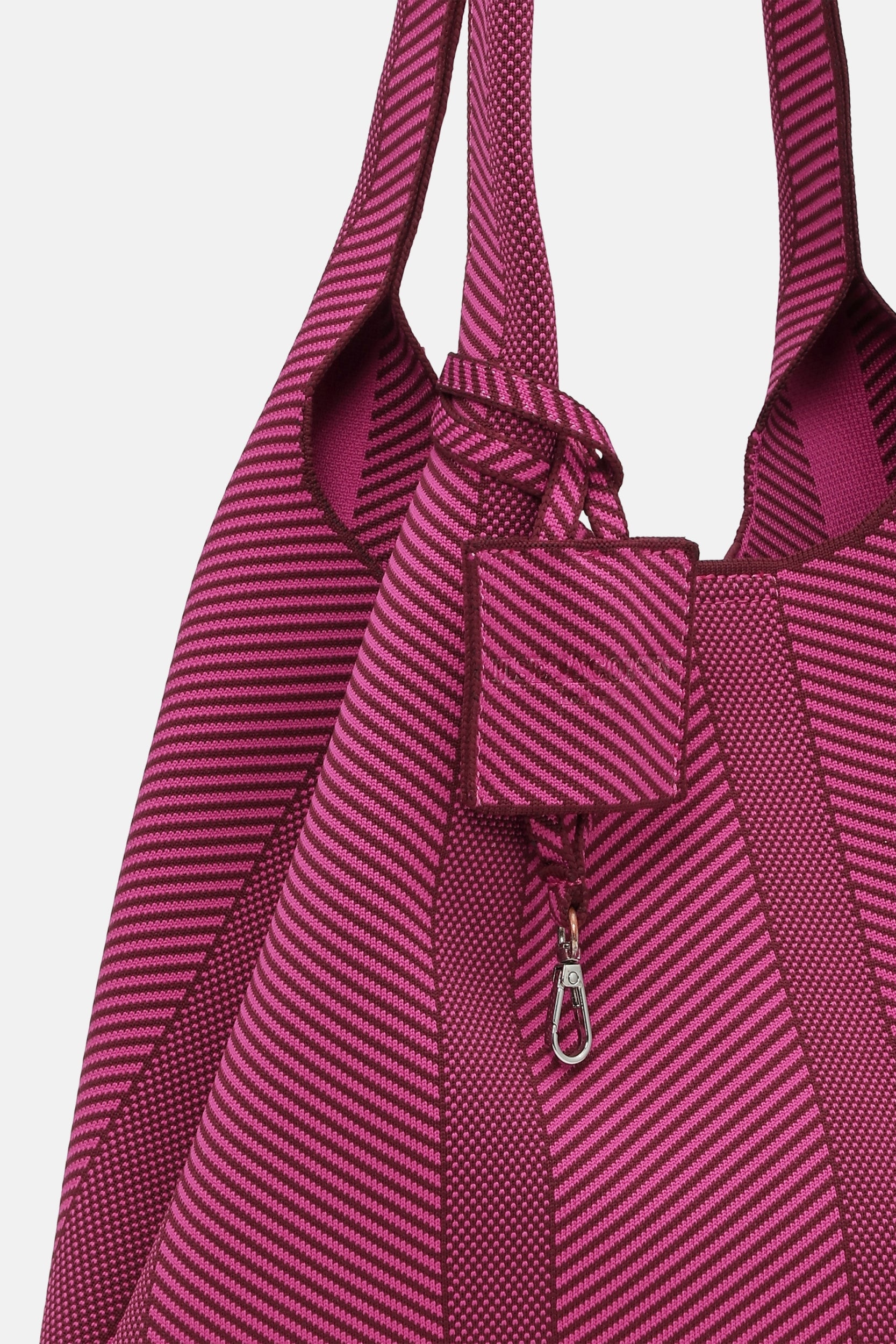 Gebreide Tas KNITTY01 | Opera Mauve Magenta Haze | Bag | Ilse Jacobsen
