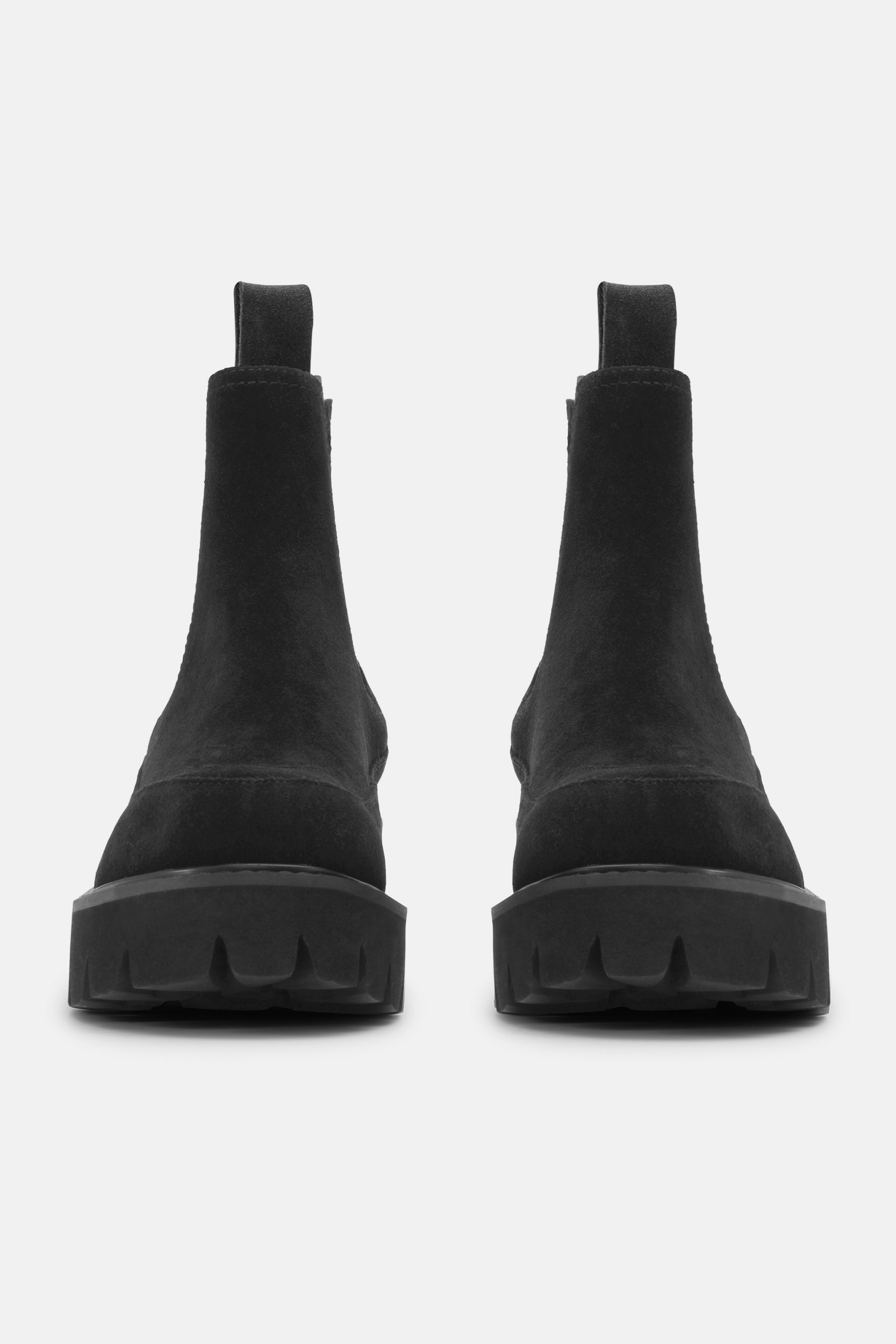 Suède Chelsea Enkellaarzen MILEY6010 | Black | Boots | Ilse Jacobsen