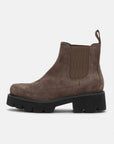 Suède Chelsea Enkellaarzen MILEY6010 - Chocolate Brown 229 | Chocolate Brown | Boots | Ilse Jacobsen