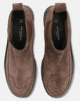 Suède Chelsea Enkellaarzen MILEY6010 - Chocolate Brown 229 | Chocolate Brown | Boots | Ilse Jacobsen