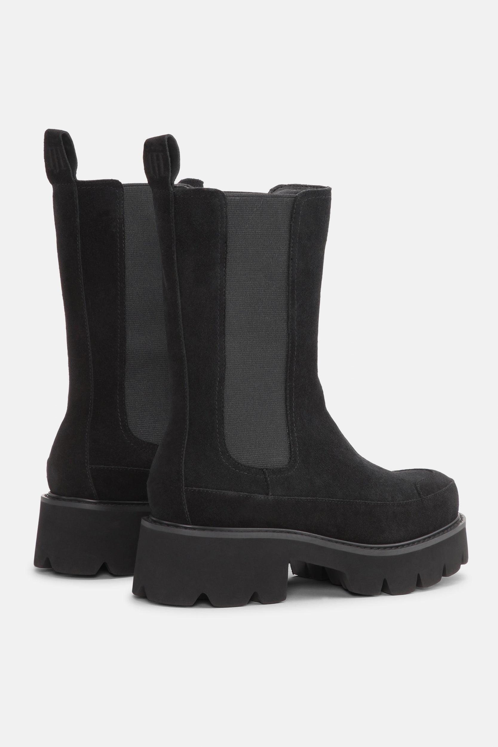 Suède Chelsea Laarzen MILEY7010 | Black | Boots | Ilse Jacobsen