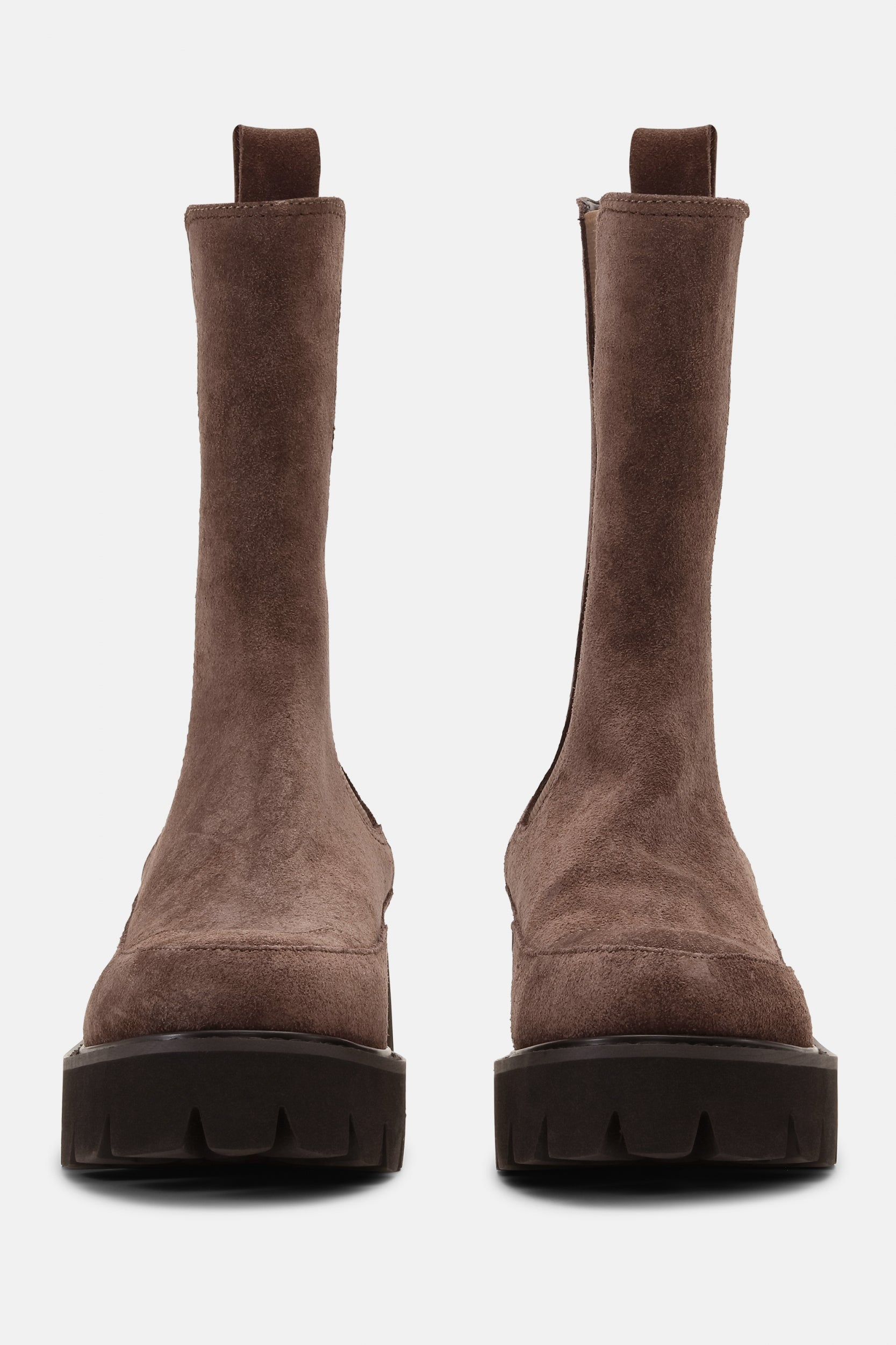 Suède Chelsea Laarzen MILEY7010 | Chocolate Brown | Boots | Ilse Jacobsen