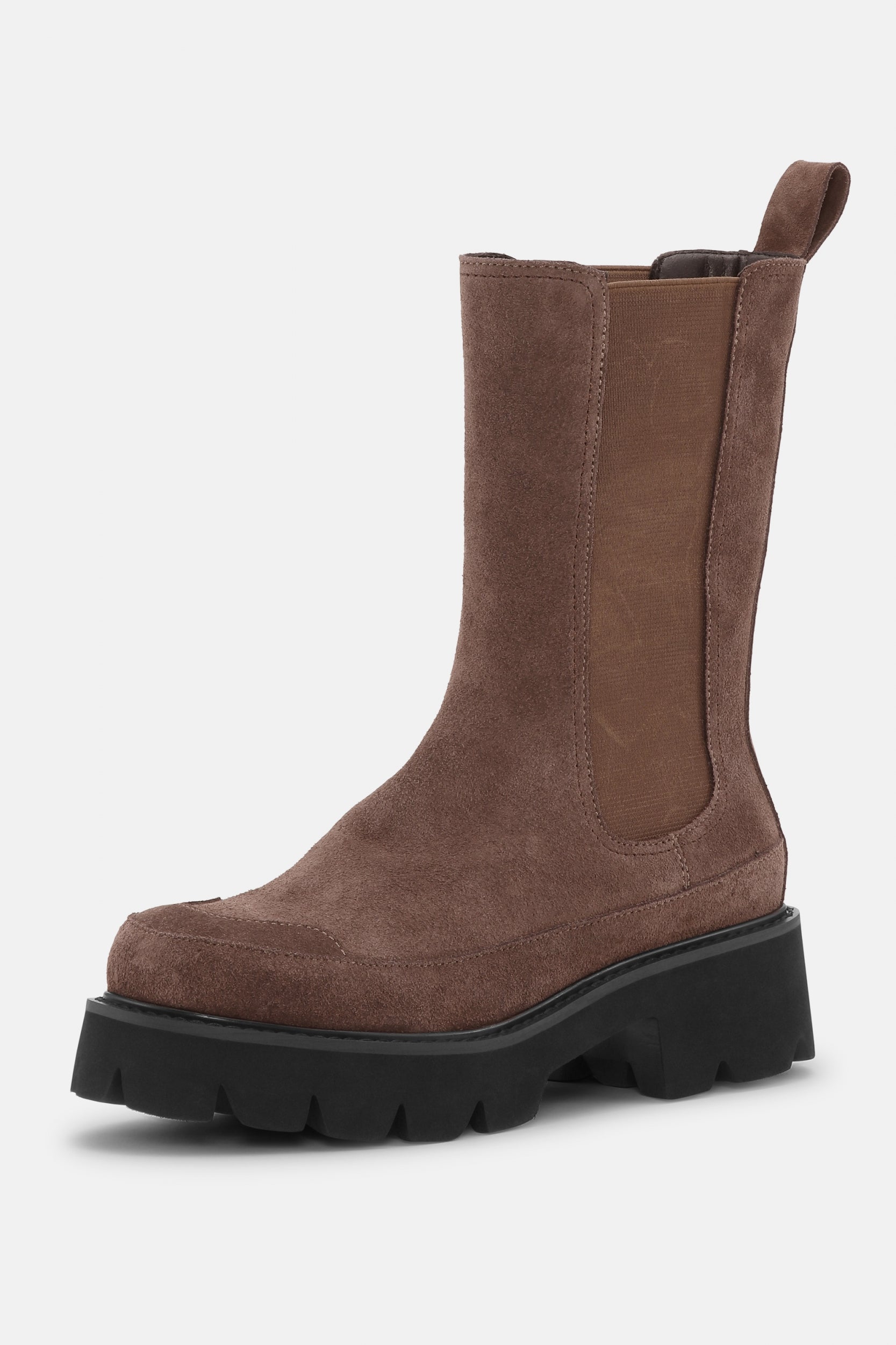 Suède Chelsea Laarzen MILEY7010 | Chocolate Brown | Boots | Ilse Jacobsen