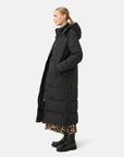 Down Coat | Black | Coat | Ilse Jacobsen