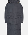 Lange Winterjas PEPPY06 | Ombre Blue | Coat | Ilse Jacobsen