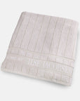 Badhanddoek | Sand Beige Stripes | Bath Collection | Ilse Jacobsen