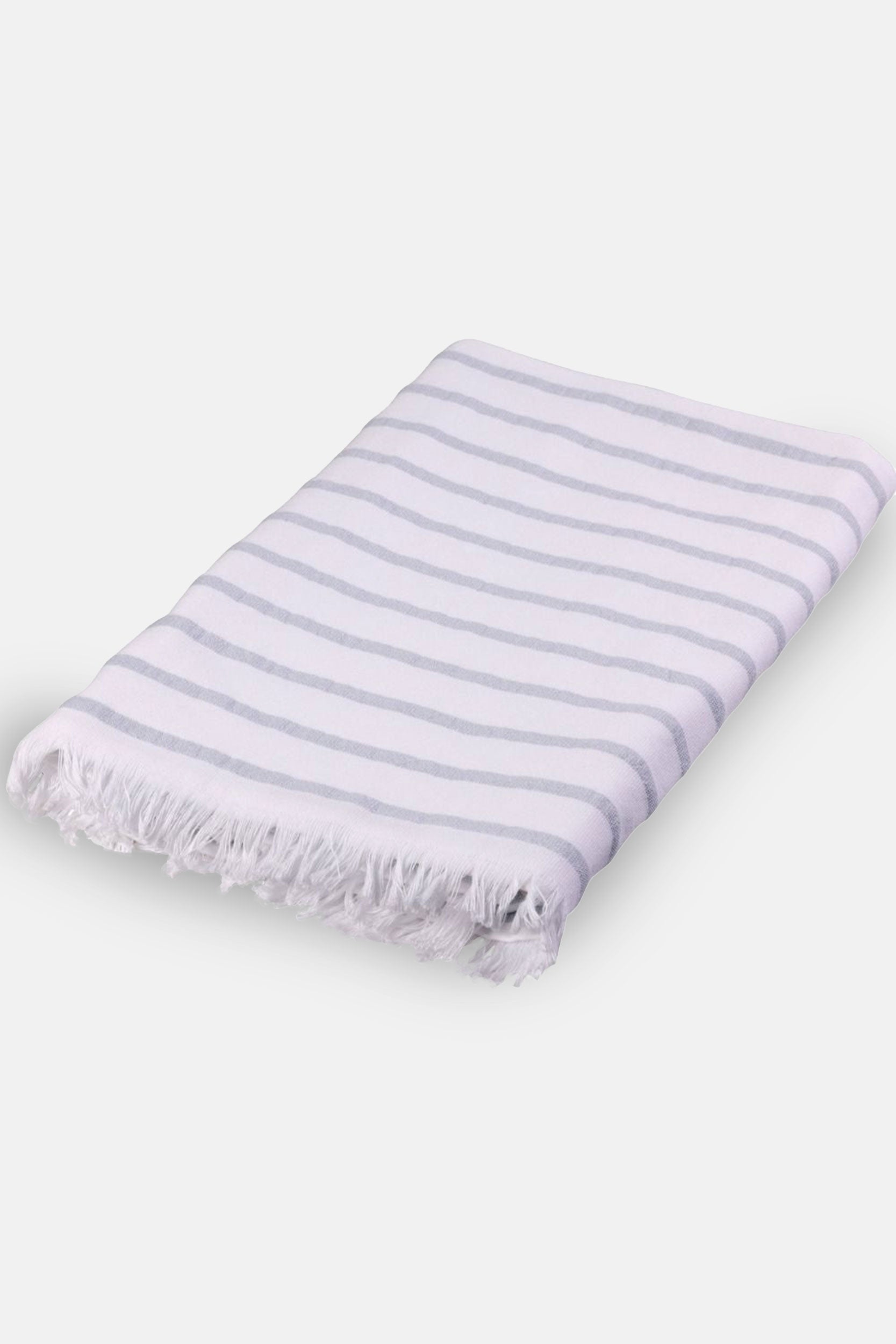Hamam handdoek | Powder Blue Stripes | Bath Collection | Ilse Jacobsen