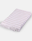 Hamam handdoek | Sand Beige Stripes | Bath Collection | Ilse Jacobsen