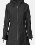 Softshell regenjas RAIN07 | Black | Raincoat | Ilse Jacobsen