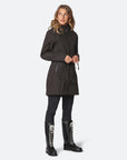 Softshell regenjas RAIN07 | Black | Raincoat | Ilse Jacobsen