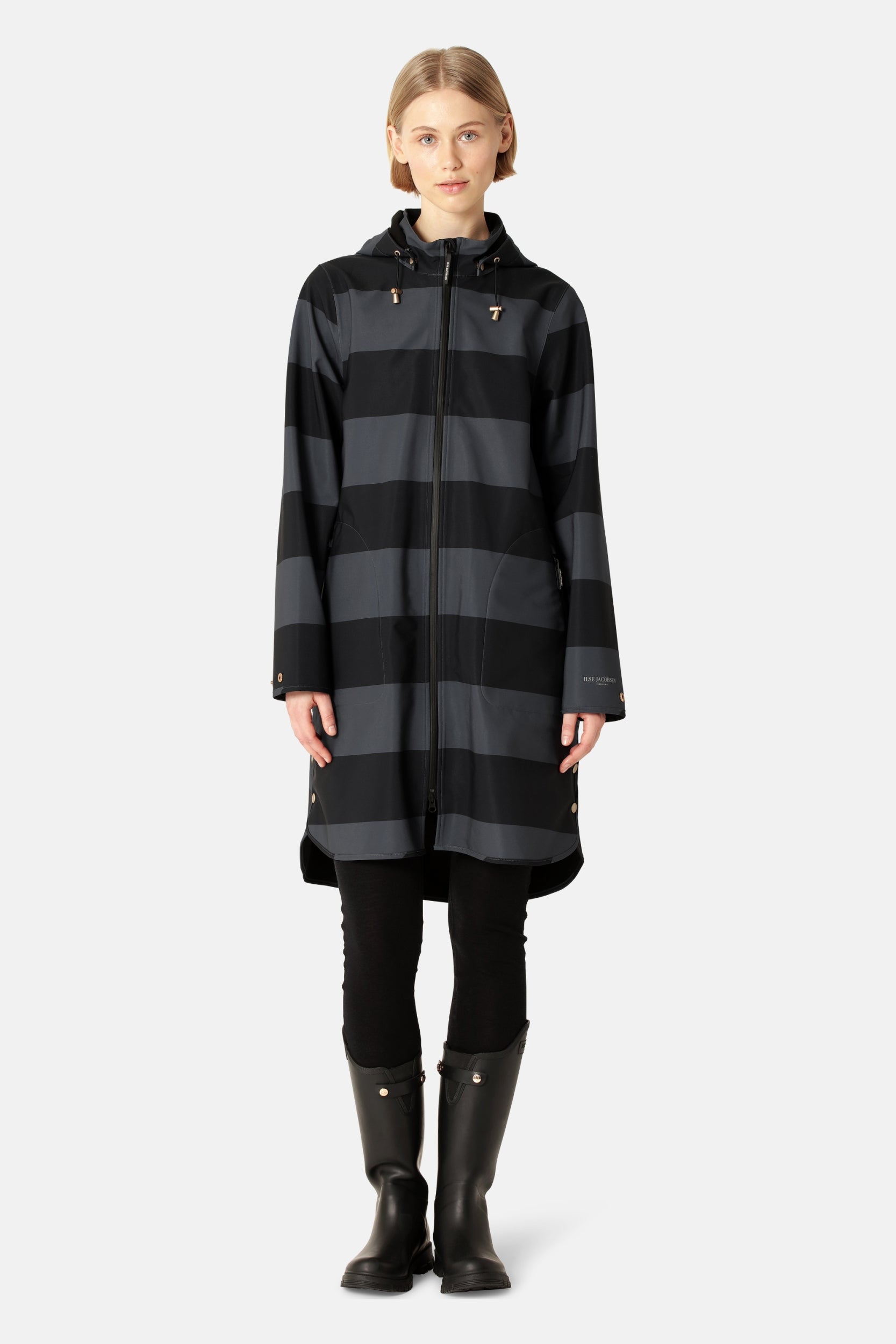 Softshell Regenjas RAIN128ST | Ombre Blue | Jacket | Ilse Jacobsen