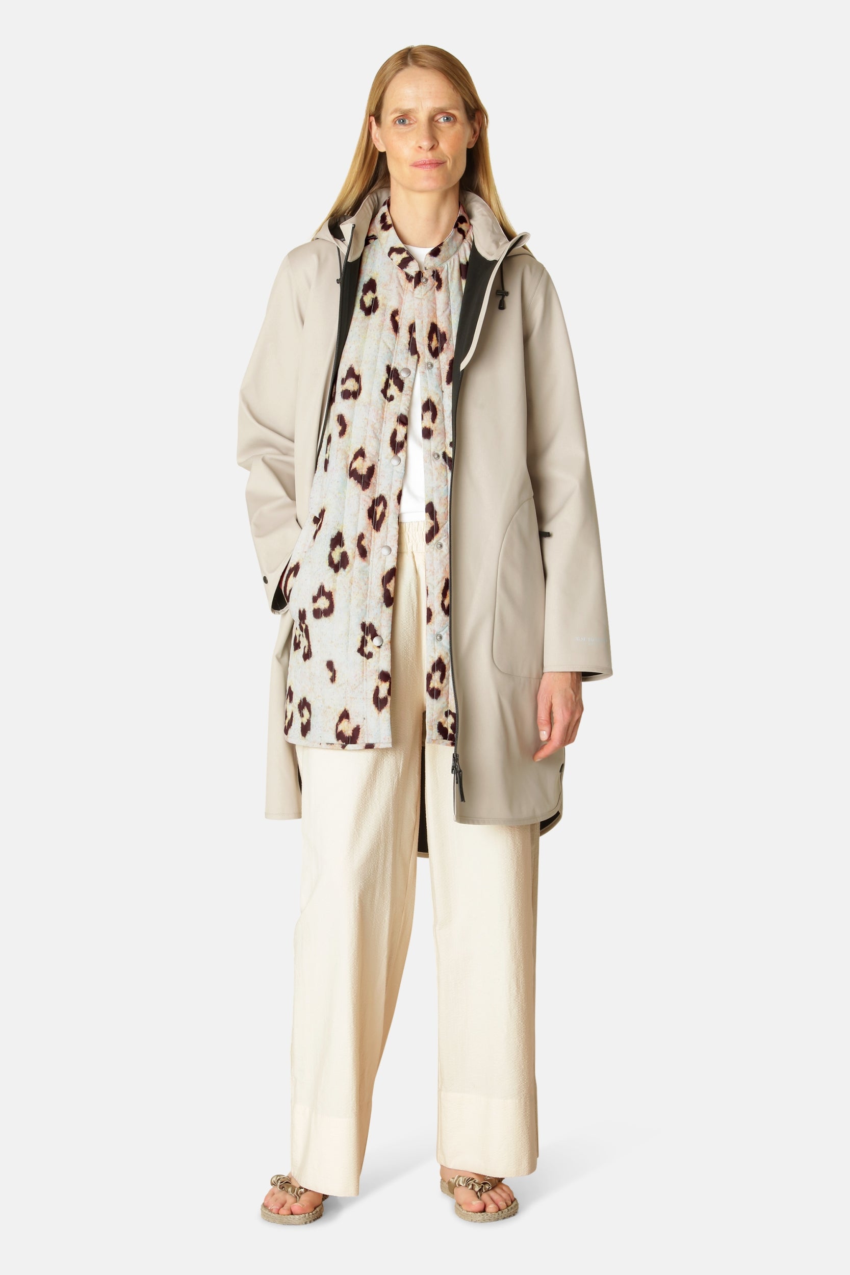 Softshell Regenjas RAIN128 | Chateau Gray | Raincoat | Ilse Jacobsen
